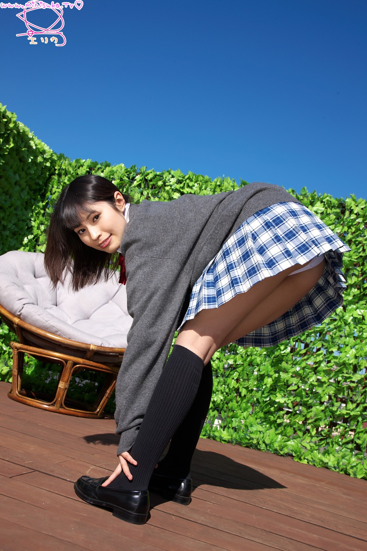 壽エリカ Erika (1) [Minisuka.tv]现役女子高生